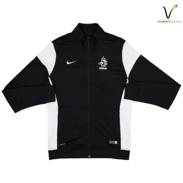 Veste de Survetement Pays Bas 2015/2016 Noir