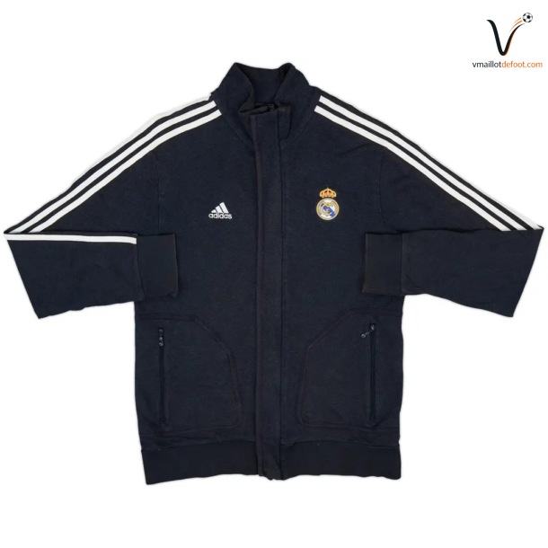 Veste de Survetement Real Madrid 2010/2011 Noir