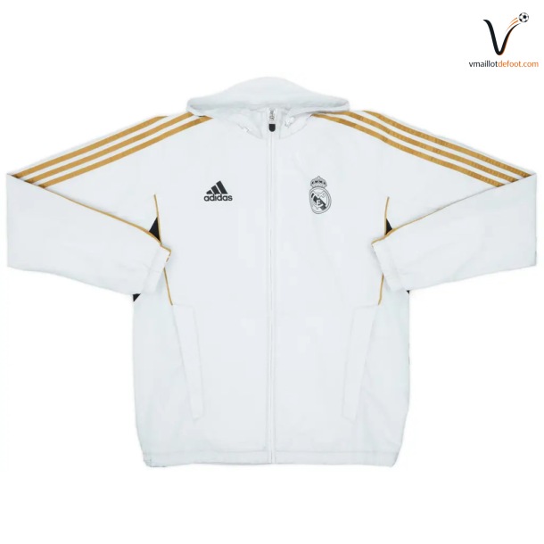 Veste de Survetement Real Madrid 2011/2012 Blanc