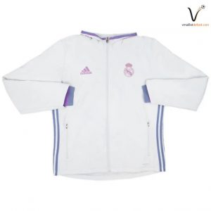 Veste de Survetement Real Madrid 2016/2017 Blanc