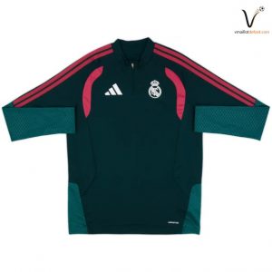 Veste de Survetement Real Madrid 2026/2027 Noir Vert