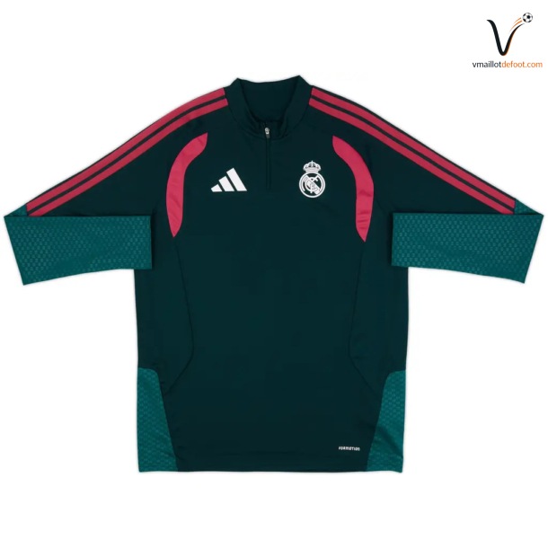 Veste de Survetement Real Madrid 2026/2027 Noir Vert