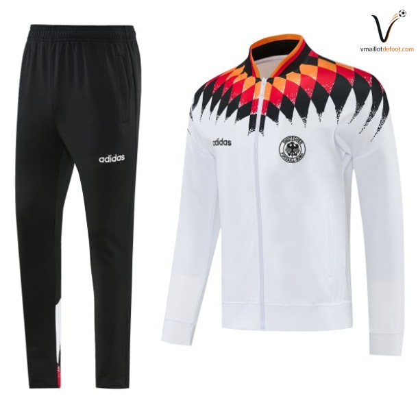 Ensemble Survetement Allemagne 2026/2027 - noir blanc rouge