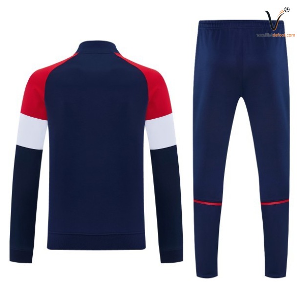 Ensemble Survetement Bayern Munich 2025/2026 bleu rouge blanc – Image 2