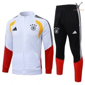 Ensemble Survetement Allemagne Enfant 2026/2027 - blanc rouge jaune