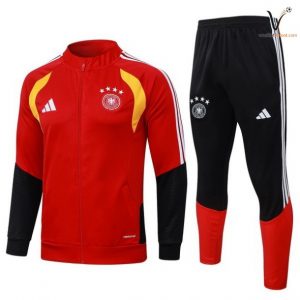 Ensemble Survetement Allemagne Enfant 2026/2027 - rouge jaune noir