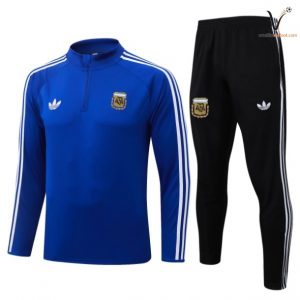 Ensemble Survetement Argentine Enfant 2026/2027 - bleu blanc noir