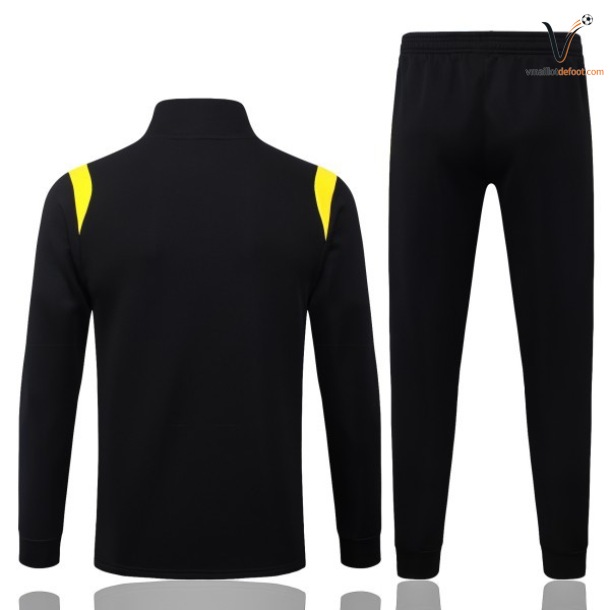 Ensemble Survetement Bresil Enfant 2026/2027 - noir jaune – Image 2
