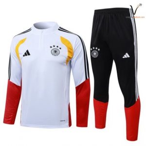 Ensemble Survetement Allemagne Enfant 2026/2027 - blanc noir