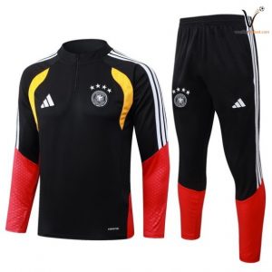 Ensemble Survetement Allemagne Enfant 2026/2027 - noir rouge