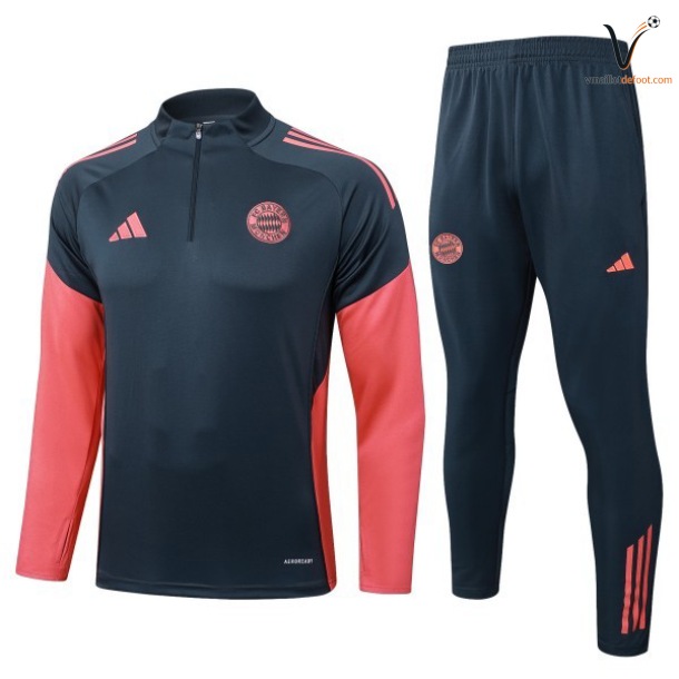 Ensemble Survetement Bayern Munich Enfant 2026/2027 - gris orange