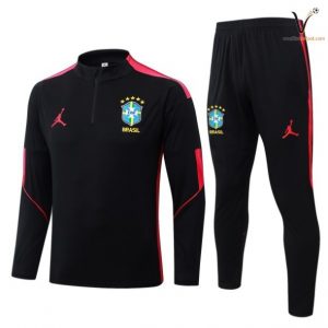 Ensemble Survetement Bresil Enfant 2026/2027 - noir rosa