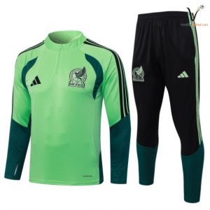 Ensemble Survetement Mexique 2026/2027 vert noir