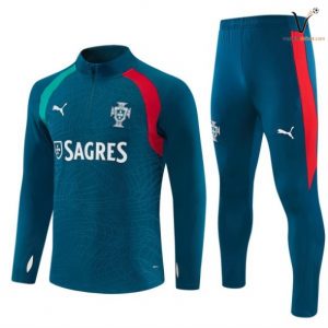Ensemble Survetement Portugal 2026/2027 vert rouge