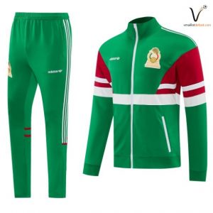 Ensemble Survetement Mexique 2026/2027 vert rouge
