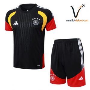 Ensemble Maillot Entrainement Allemagne 2026/2027 noir jaune