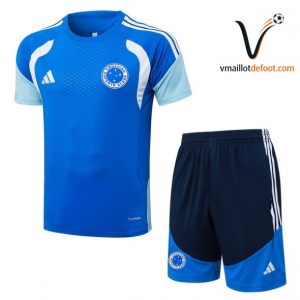 Ensemble Maillot Entrainement Cruzeiro 2026/2027 bleu