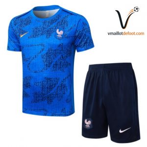 Ensemble Maillot Entrainement France 2026/2027 bleu marine
