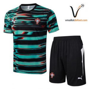 Ensemble Maillot Entrainement Portugal 2026/2027 vert noir