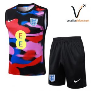 Ensemble Entrainement Sans Manches Angleterre 2026/2027 bleu rose