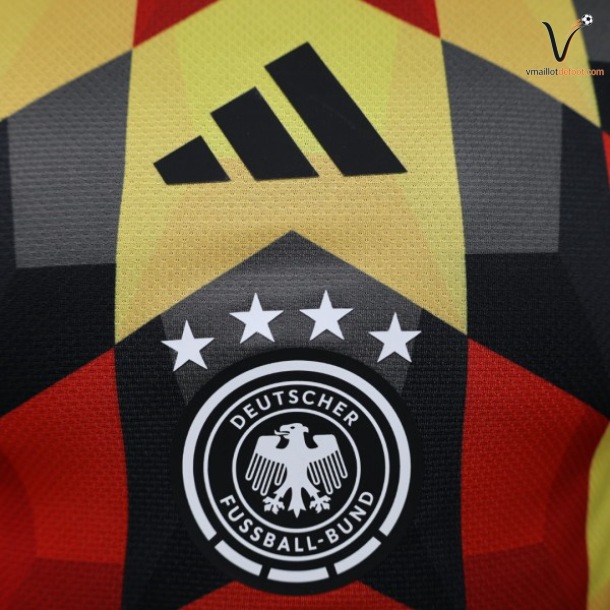 Maillot Extérieur Allemagne Joueurs 2026 2027 jaune rouge – Image 2