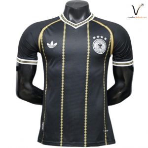 Maillot Extérieur Allemagne Joueurs 2026 2027 noir jaune