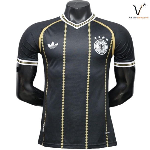 Maillot Extérieur Allemagne Joueurs 2026 2027 noir jaune