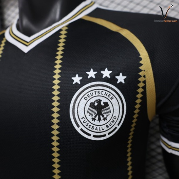Maillot Extérieur Allemagne Joueurs 2026 2027 noir jaune – Image 2