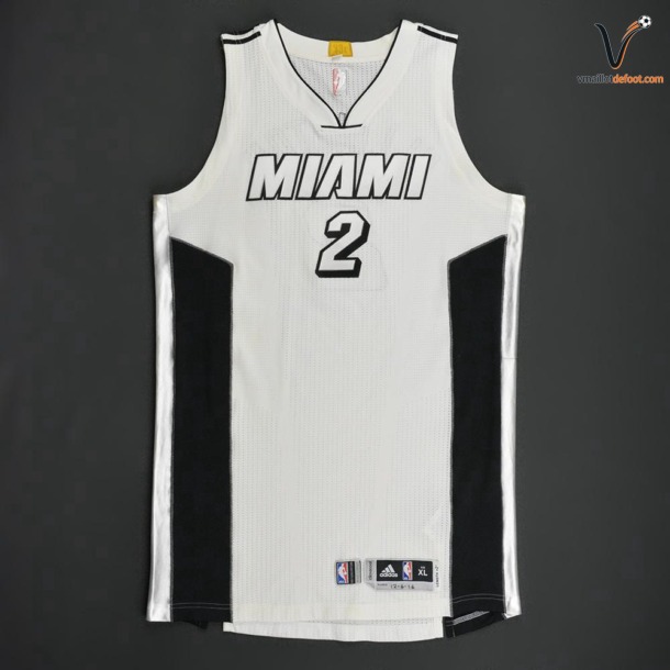 Maillot Miami Heat White Tie Edition 2016/2017