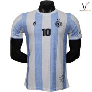 Maillot Argentine Special Joueurs 10 2026/2027 bleu blanc