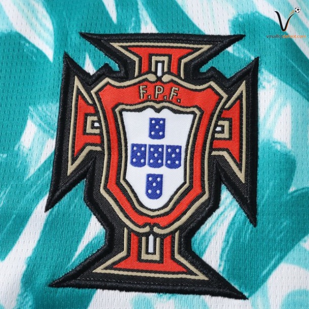 Maillot Portugal Special 2026 2027 vert blanc – Image 2