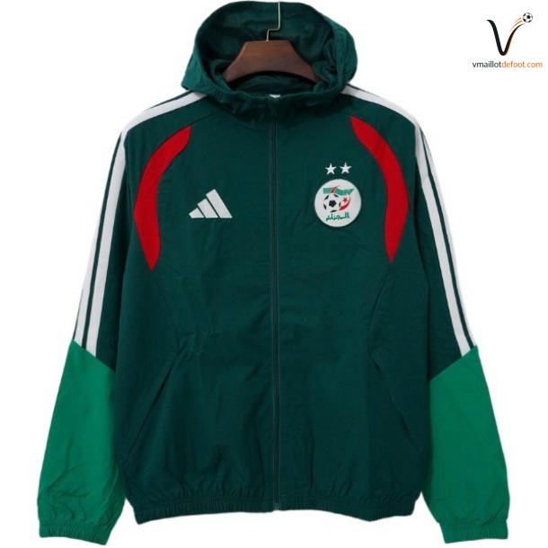 Survetement Algérie Capuche 2026/2027 - vert