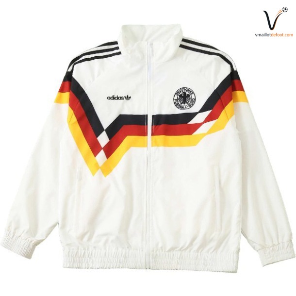 Veste de Survetement Allemagne 2026/2027 blanc rouge
