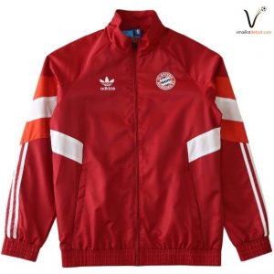 Veste de Survetement Bayern Munich rouge 2025/2026