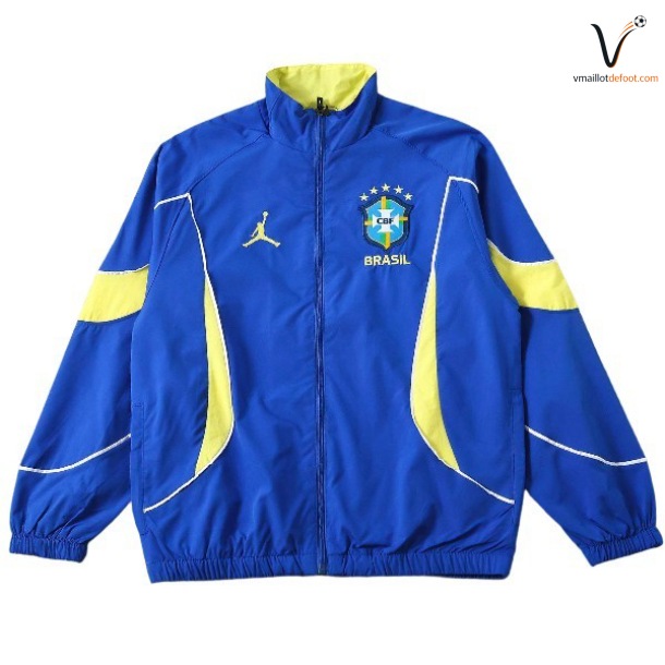 Veste de Survetement Brésil 2026/2027 - bleu jaune