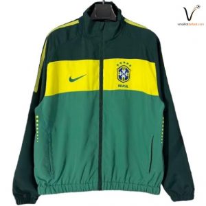 Veste de Survetement Brésil 2026/2027 - jaune vert