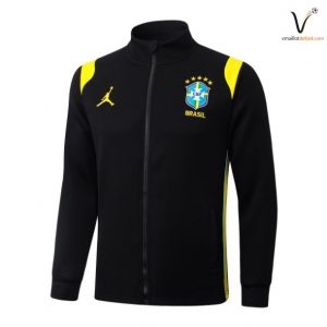 Veste de Survetement Brésil 2026/2027 - noir jaune