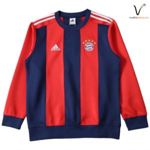 Veste de Survetement Bayern Munich 2025/2026 rouge bleu