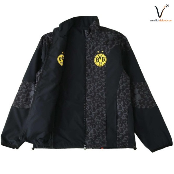 Veste de Survetement Dortmund 2025/2026 - noir – Image 2