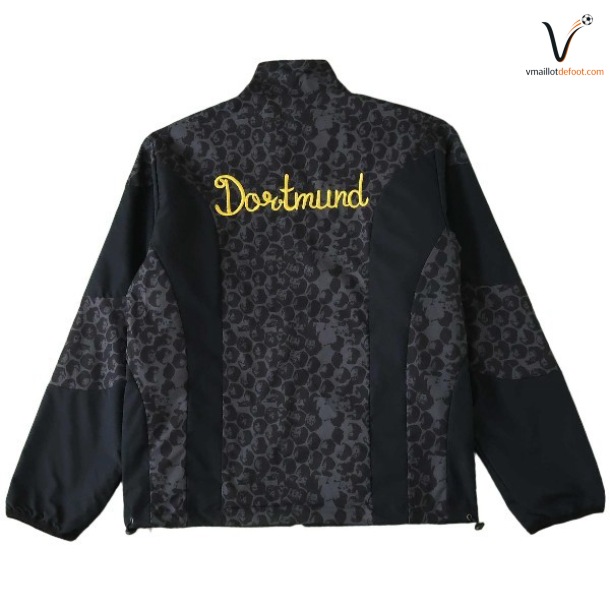 Veste de Survetement Dortmund 2025/2026 - noir – Image 3