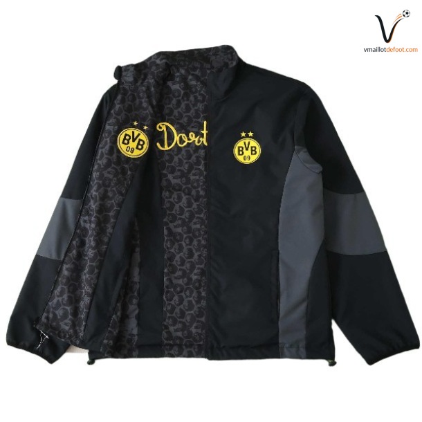 Veste de Survetement Dortmund 2025/2026 - noir – Image 4