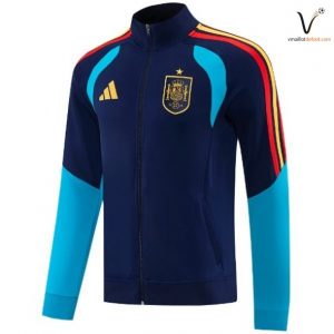 Veste de Survetement Espagne 2026 2027 bleu marine