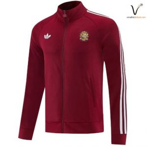 Veste de Survetement Espagne 2026 2027 borgona