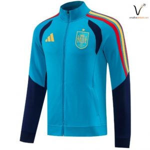 Veste de Survetement Espagne 2026 2027 bleu