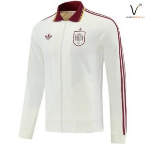 Veste de Survetement Espagne 2026 2027 jaune rouge