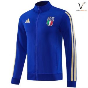 Veste de Survetement Italie 2026/2027 bleu jaune