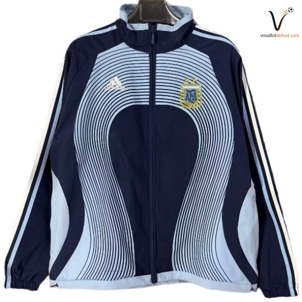 Survetement Argentine Capuche 2026/2027 bleu marine – Image 2