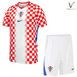 Maillot Domicile Ensemble Croatie Enfant 2026 2027