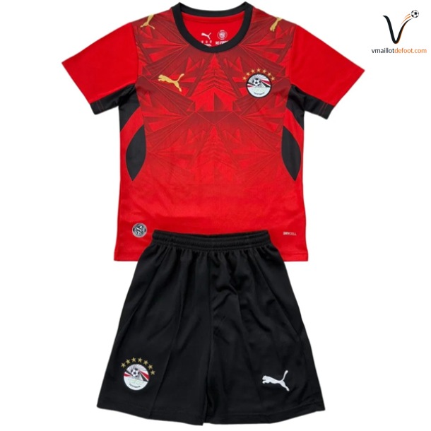 Maillot Domicile Ensemble Egypte Enfant 2026 2027