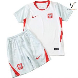 Maillot Domicile Ensemble Pologne Enfant 2026 2027